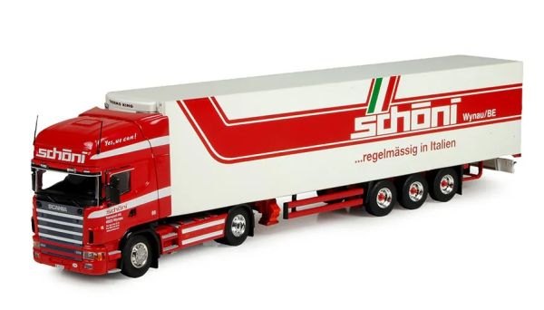 TEK73906 - SCANIA 124 Topline 4x2 with 3-axle refrigerated trailer (SCHONI) - 1