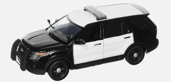 MMX76988NOIR - FORD Police Interceptor Utility 2022 Black and White - 1
