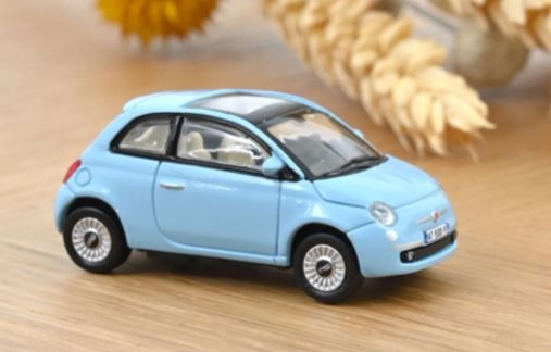 NOREV770064 - FIAT 500 2008 Blue - 1