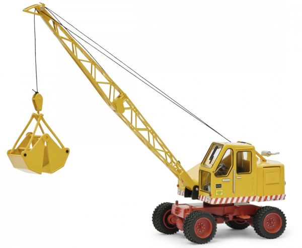SCH7768 - FUCHS 301 shovel with grapple and yellow wrecking ball  - 1