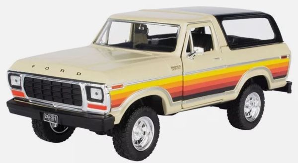 MMX79373BEIGE - FORD Bronco with Hard Top 1978 Beige - 1