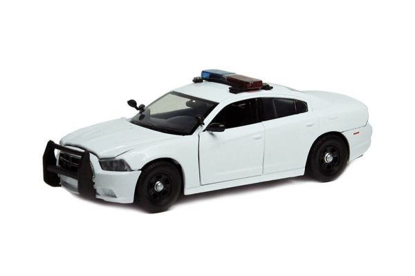 MMX79532BLANC - DODGE Charger pursuit 2011 Police with sounds and lights - 1