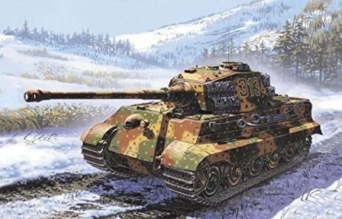 ITA7004 - King Tiger tank to assemble and paint - 1