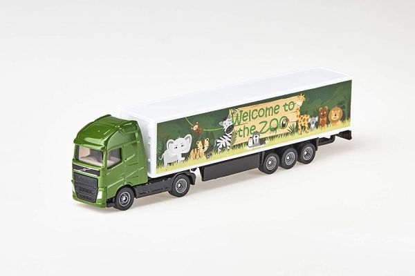 SIK1627/2 - VOLVO FH with 3-axle trailer WELCOME TO THE ZOO - 1