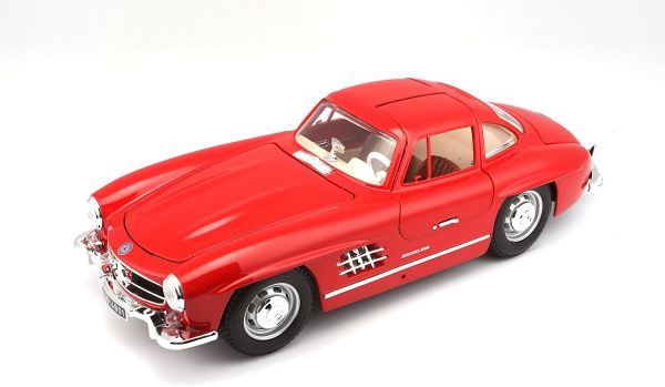 BUR12047RO - MERCEDES 300 SL Coupe 1954 Red - 1