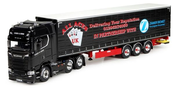 TEK72778 - SCANIA S 580 Highline 4x2 with COLES & SON 3-axle trailer - 1