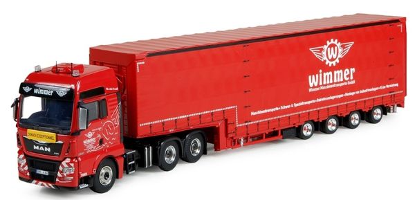 TEK74010 - MAN TGX XXL 6x4 With 4 Axle trailer WIMMER FELBERMAYR - 1