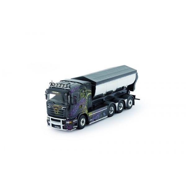 TEK75065 - SCANIA R13 8x4 carrier with tipper for asphalt - 1