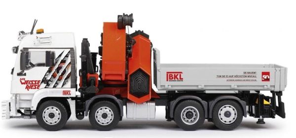CON77214/0 - MAN TGS LX Euro6 Flatbed with crane PALFINGER PK92002-SH - 1