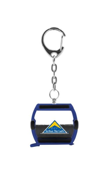 JC80116 - Blue OMEGA gondola keyring - SFL - 1