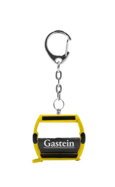 JC80120 - Yellow OMEGA gondola keyring - GASTEIN - 1