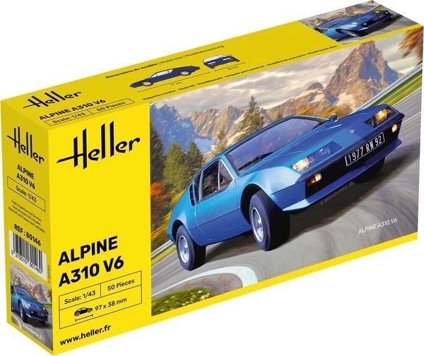 HEL80146 - ALPINE A310 to assemble and paint - 1