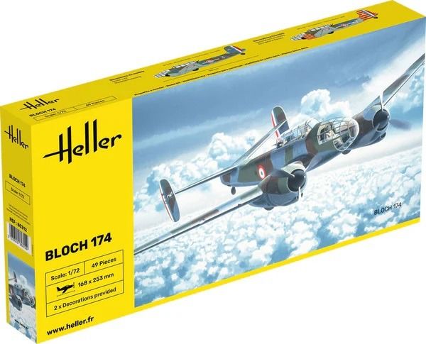 HEL80312 - BLOCH 174 military aircraft to assemble and paint - 1