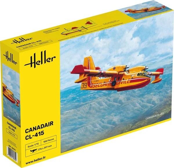 HEL80370 - Canadair CL-415 bomber aircraft to assemble and paint - 1