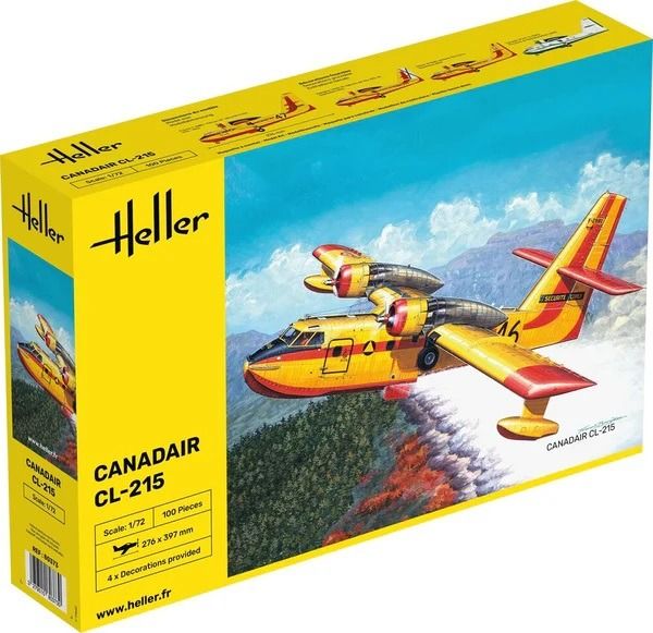 HEL80373 - Canadair CL-215 bomber aircraft to assemble and paint - 1