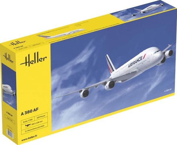 HEL80436 - Airbus A380 Air France airliner to assemble and paint - 1