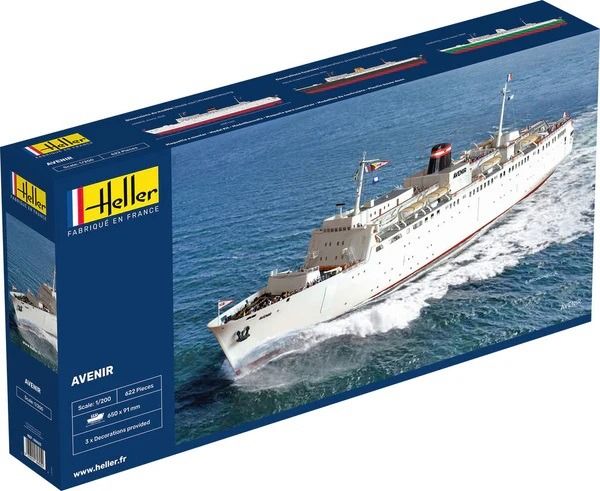 HEL80625 - FUTURE boat to assemble and paint - 1