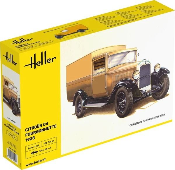 HEL80703 - CITROEN C4 Van 1928 to assemble and paint - 1