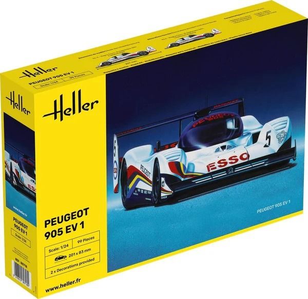 HEL80718 - PEUGEOT 905 EV 1 #5 to assemble and paint - 1