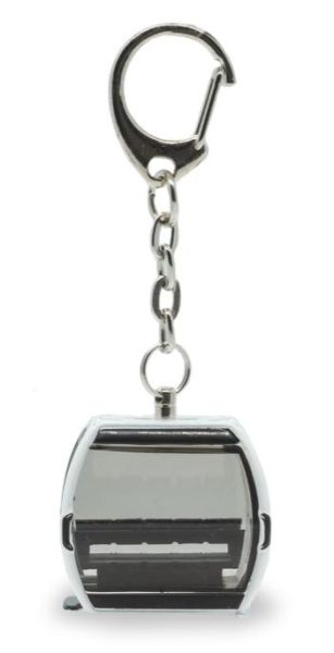 JC80754 - OMEGA V Gondola Keyrings, White - 1