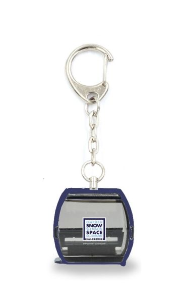 JC80812 - Blue OMEGA V gondola key ring - SnowSpaceSalzburg - 1