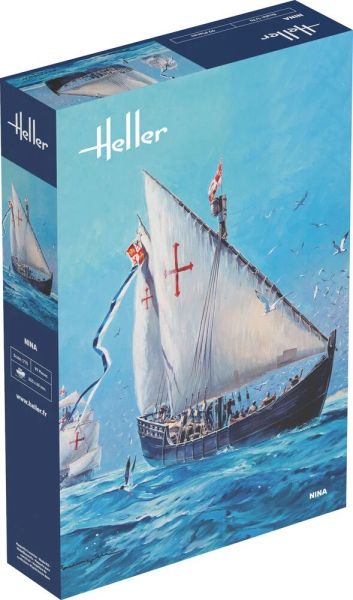 HEL80815 - Nina ship to assemble and paint - 1