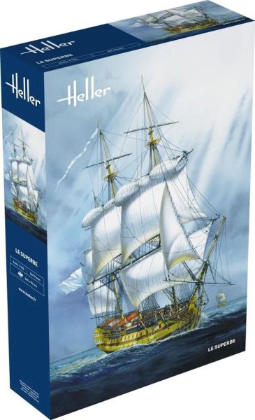 HEL80895 - The Superb ship to assemble and paint - 1