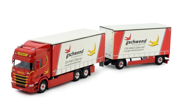 TEK81347 - SCANIA Next Gen. SCANIA R-Series Highline 6x2 rigid truck with 1+1 axle trailer – GSCHWEND - 1