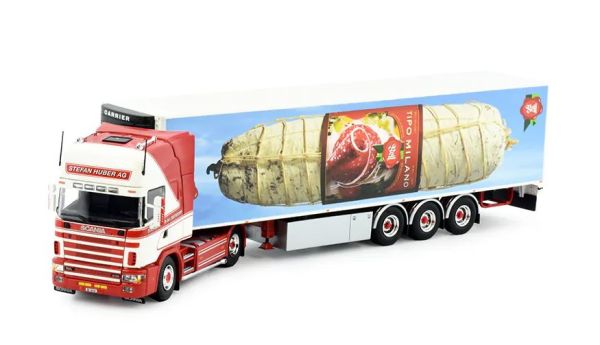 TEK81555 - SCANIA 164 Topline 4x2 with 3-axle refrigerated trailer STEFAN HUBER - 1