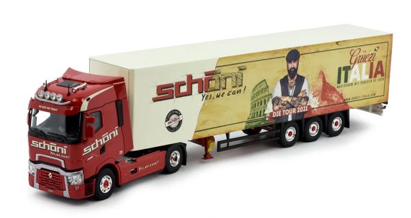 TEK82331 - RENAULT T Highline 4x2 with 3-axle refrigerated trailer – SCHONI - 1