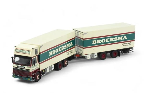 TEK82539 - SCANIA R113 Topsleeper 6x2 rigid truck with 2-axle trailer BROERSMA - 1