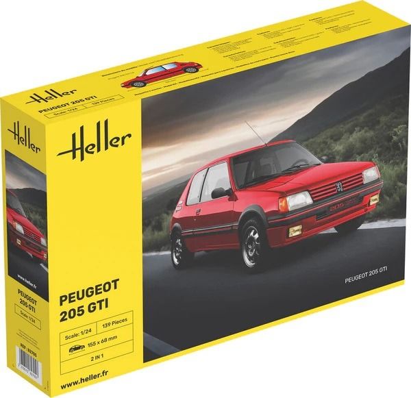 HEL82705 - PEUGEOT 205 GTI to assemble and paint - 1