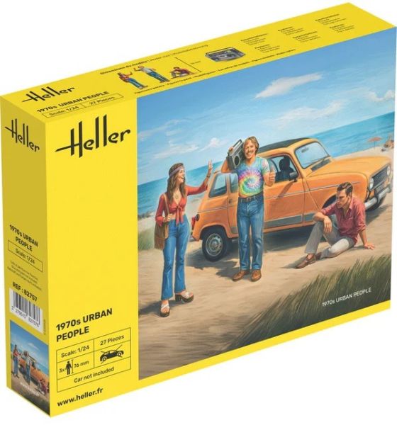 HEL82757 - 1970s City Dwellers to Assemble and Paint - 1