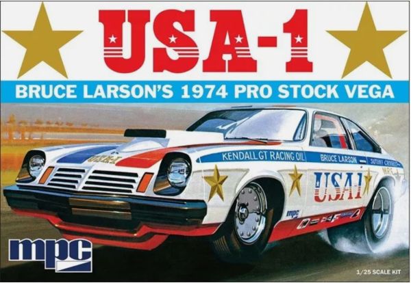 MPC828/12 - CHEVROLET Vega Pro Stock 1974 Bruce Larson USA-1 to assemble and paint - 1