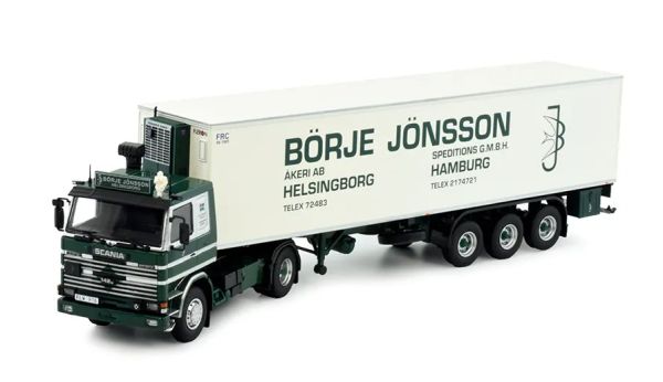 TEK83177 - SCANIA 142 4x2 with 3-axle refrigerated trailer – BORJE JONSSEN - 1