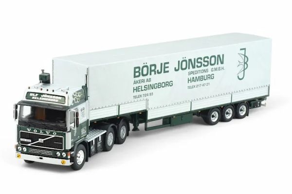TEK83200 - VOLVO F12 Globetrotter 6x4 with 3-axle trailer – BORJE JONSSON - 1