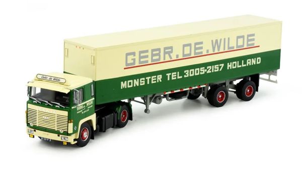 TEK84494 - SCANIA 140 4x2 with 2-axle refrigerated trailer DE WILDE - 1