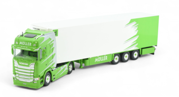 TEK84747 - SCANIA S Highline 4x2 with a 3-axle MULLER refrigerated trailer - 1