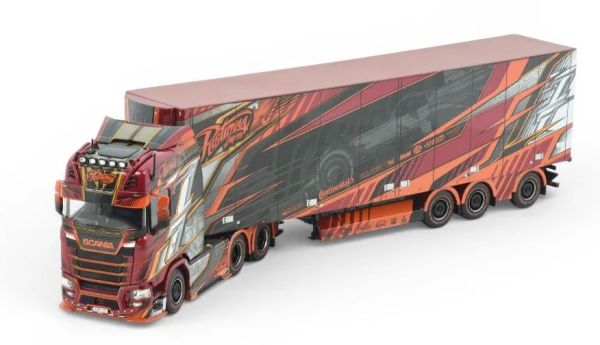 TEK85092 - SCANIA NGS Highline 6x4 with 3-axle refrigerated trailer RISTIMAA-ICEMAN - 1