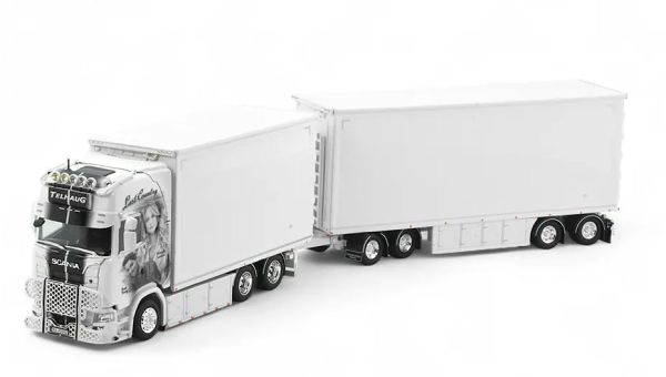 TEK85554 - SCANIA Next Generation highline 6x4 rigid truck with 2+2 axle trailer TELHAUG - 1