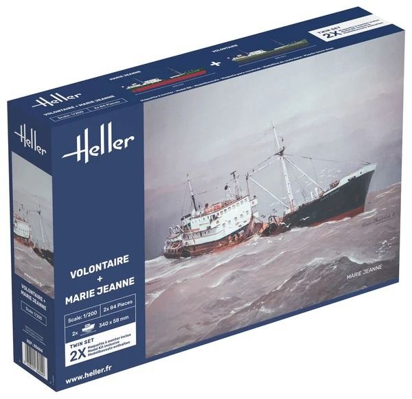 HEL85604 - Double set - VOLUNTEER and MARIE JEANNE to assemble and paint - 1