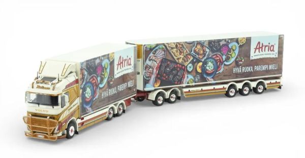 TEK86882 - VOLVO FH05 GL 6x2 rigid truck with 2+3 axle refrigerated trailer - 1