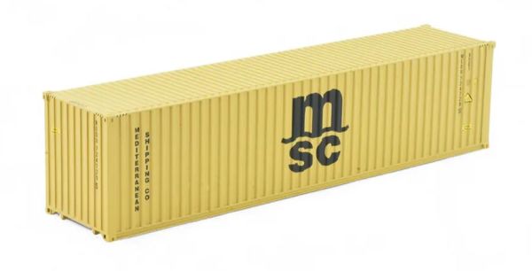 TEK86999 - 40-foot MSC container - 1