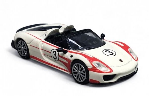 MNC870062137 - PORSCHE 918 Spyder #3 2015 White with red stripes - 1
