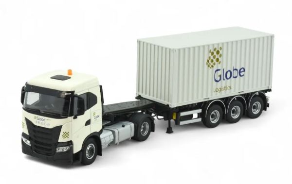 TEK87064 - IVECO S-Way 4x2 with 3-axle container carrier and 20-foot container GLOBE Group - 1