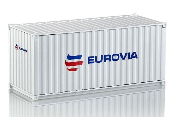 NZG875/10A - 20-foot EUROVIA container - new logo - 1