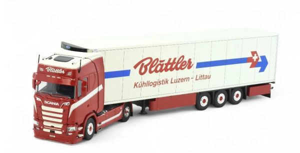TEK88420 - SCANIA Next Gen. S-Series Highline 4x2 with 3-axle refrigerated trailer (BLATTLER) - 1