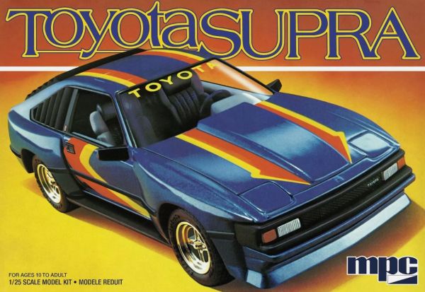 MPC891/12 - TOYOTA Celica Supra 1983 to assemble and paint - 1