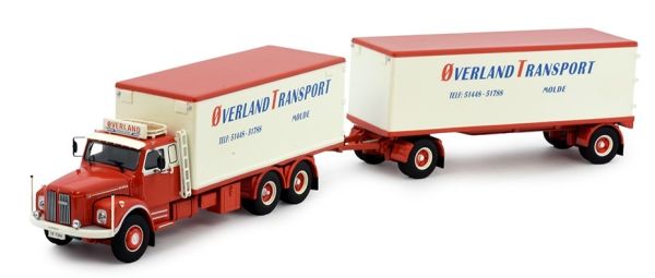 TEK82117 - SCANIA LS76 6x4 rigid with trailer 2 Axles OVERLAND - 1