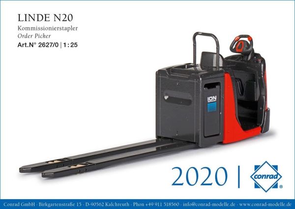 CON2627/0 - Order picker LINDE N20 - 1